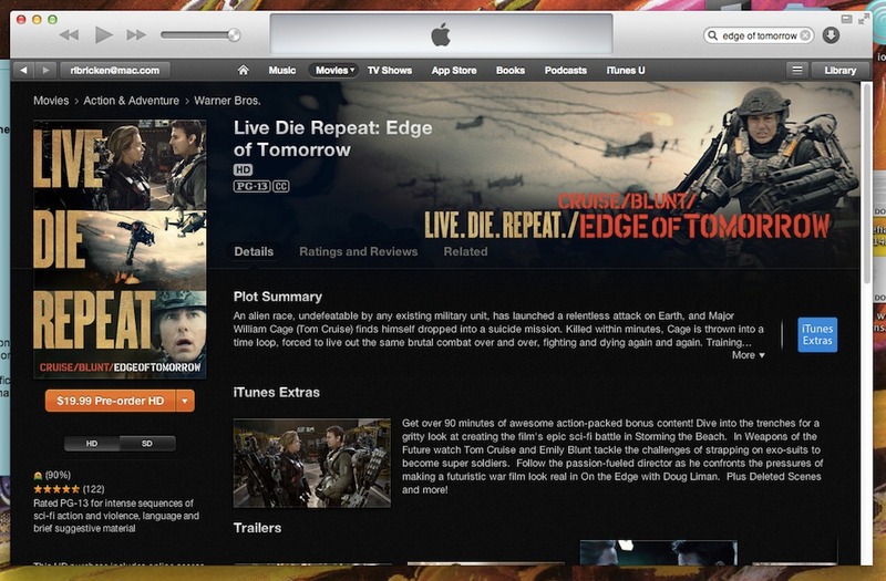Illustration for article titled Warner Bros. Finally Thinks Of A Better Title For Edge Of Tomorrow